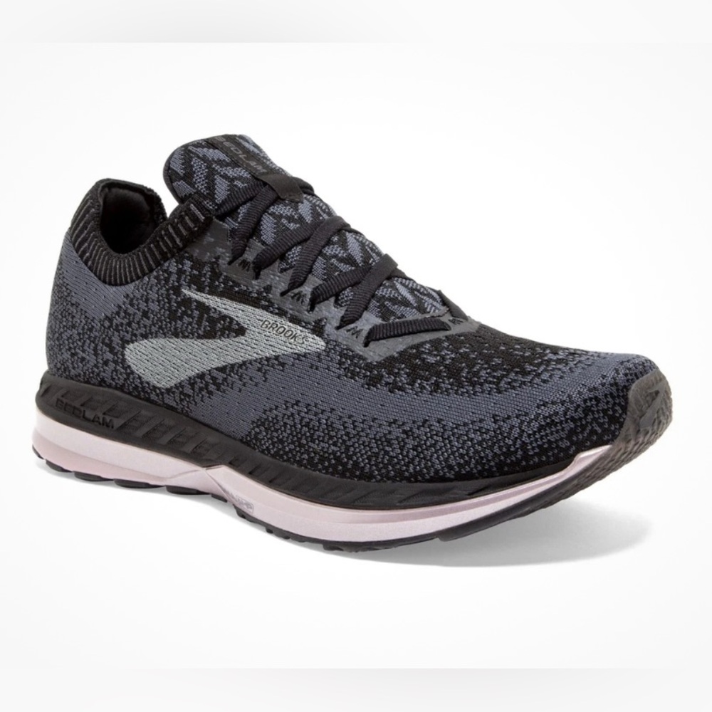 Brooks Bedlam Running Shoes Black/Rose/Gray Women’s Size 8 Sneakers